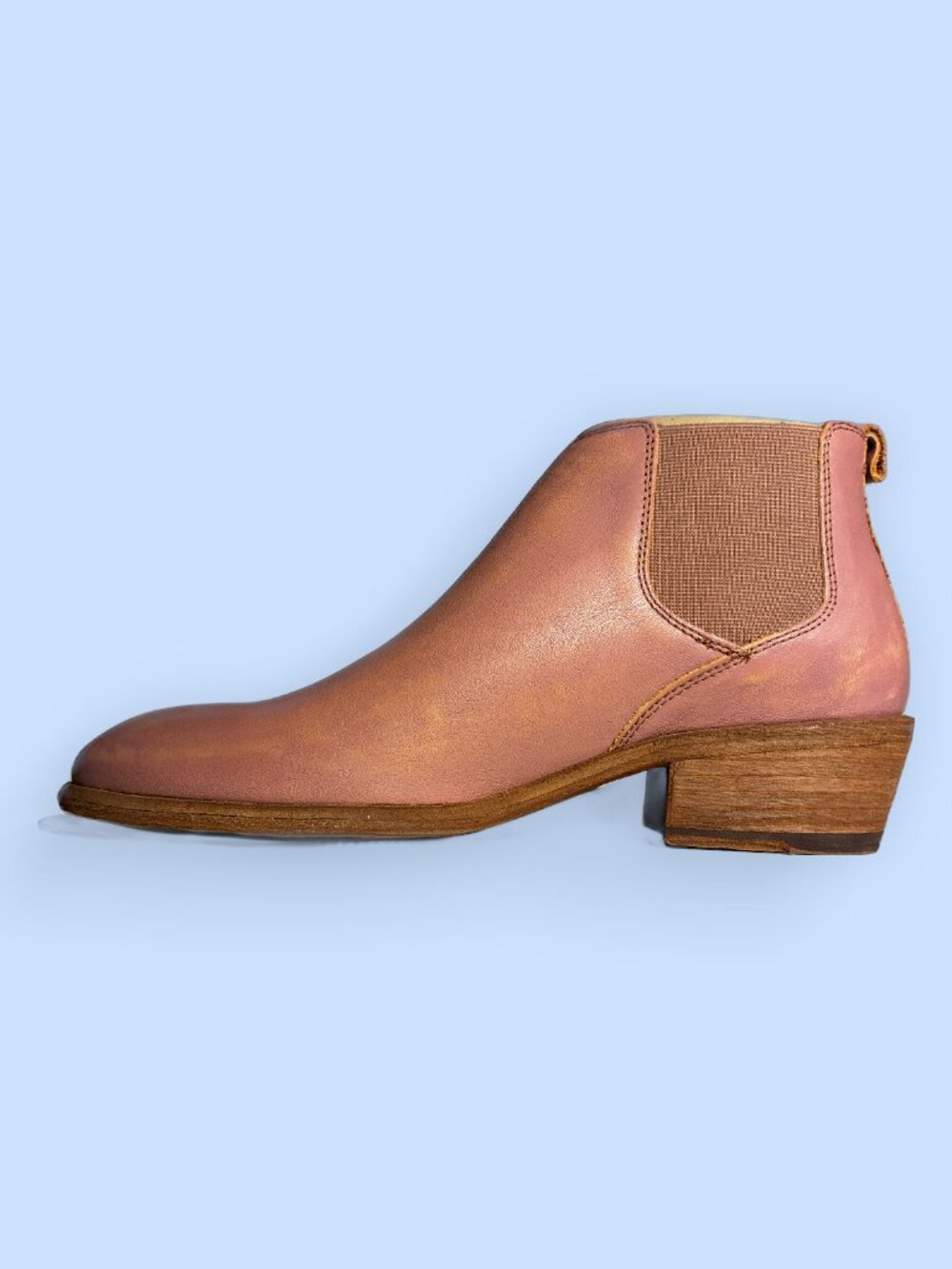 FRYE Carson Chelsea Pale Blush Ankle Bootie Size 10 M Womens - Picture 4 of 9